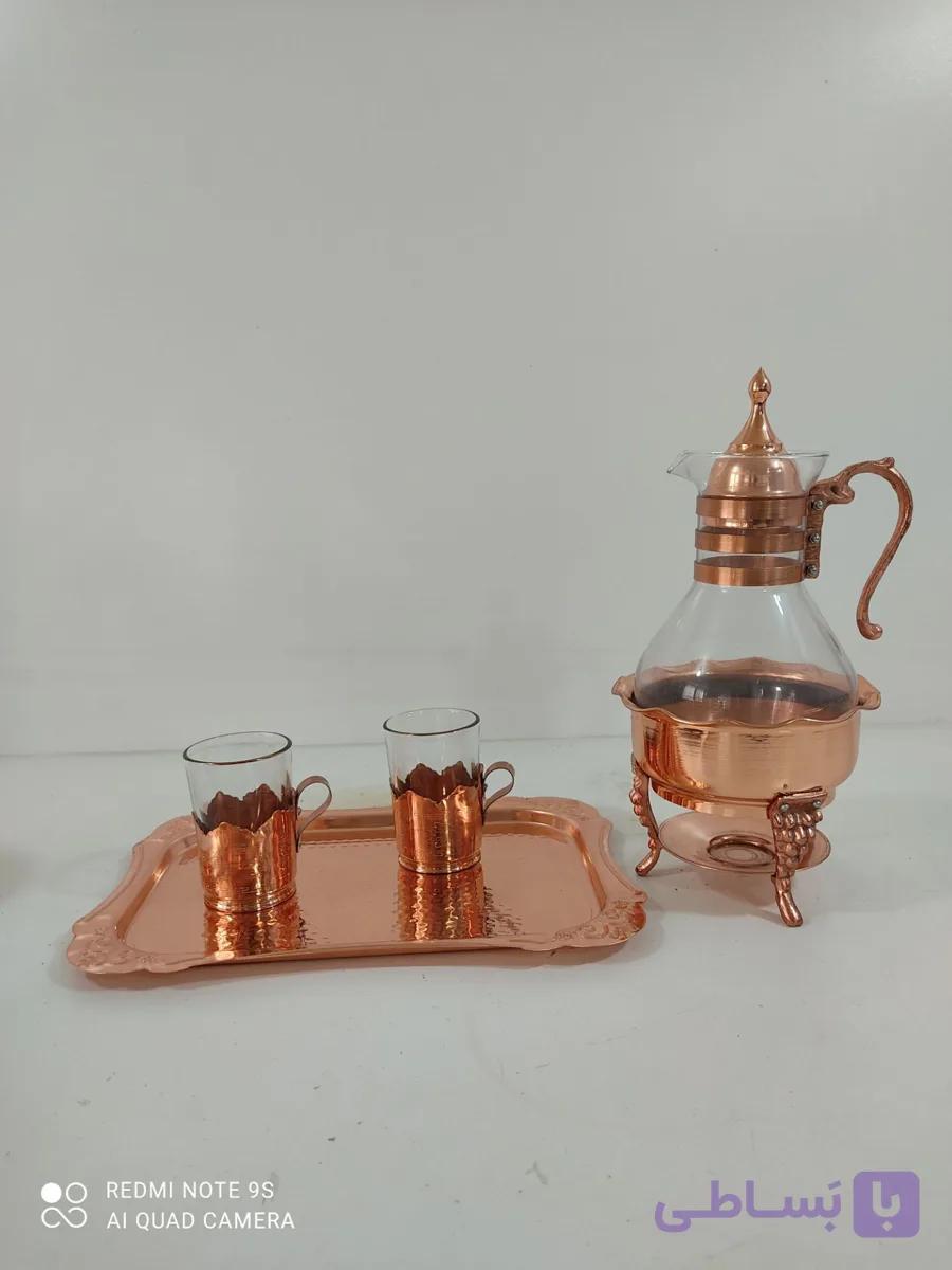 قوری وارمردار مسی