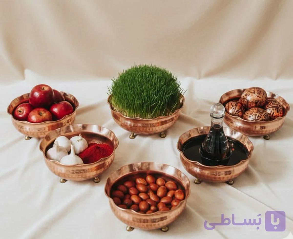 هفت سین مسی زیبا ۶ تایی