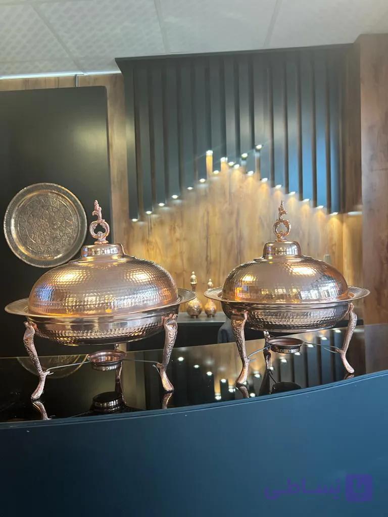 مرغ خوری مسی وارمردار سایز ۲