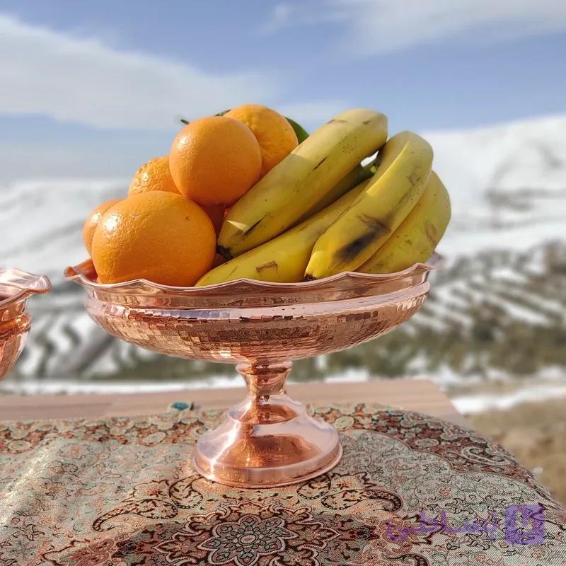 جامیوه ای میوه خوری مسی زنجان نانو شده