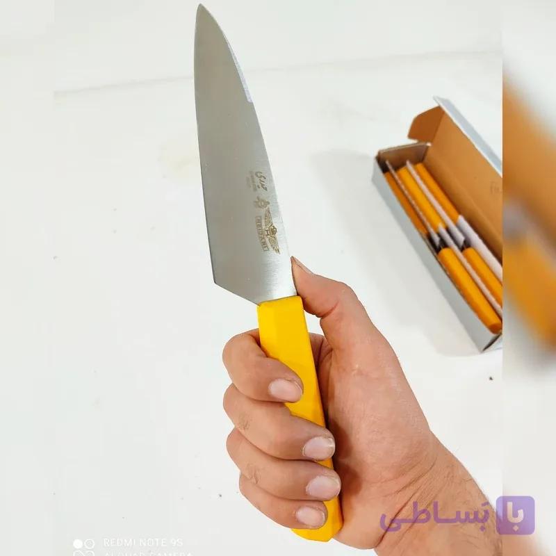 چاقوی مخصوص گوشت و مرغ زنجان طول 27 سانت