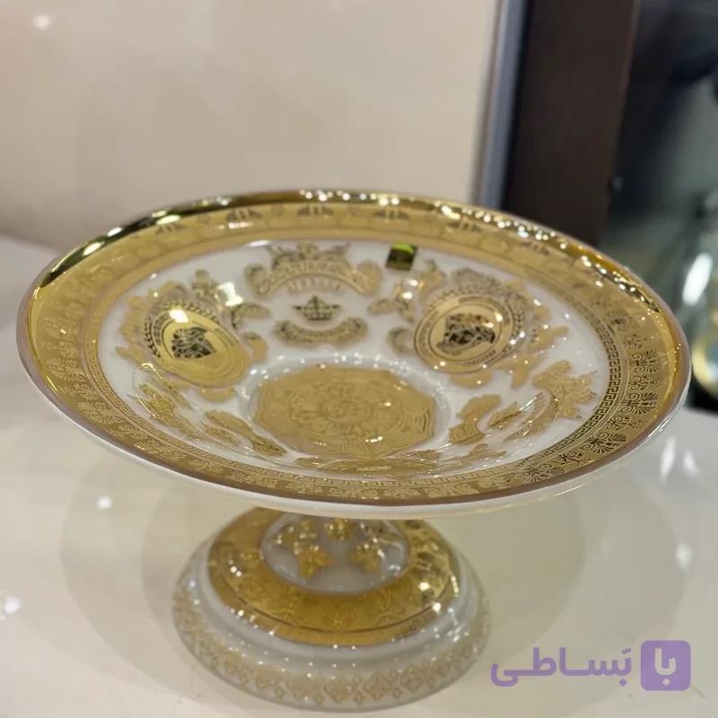 میوه خوری کریستال طلاکوب طرح ورساچه