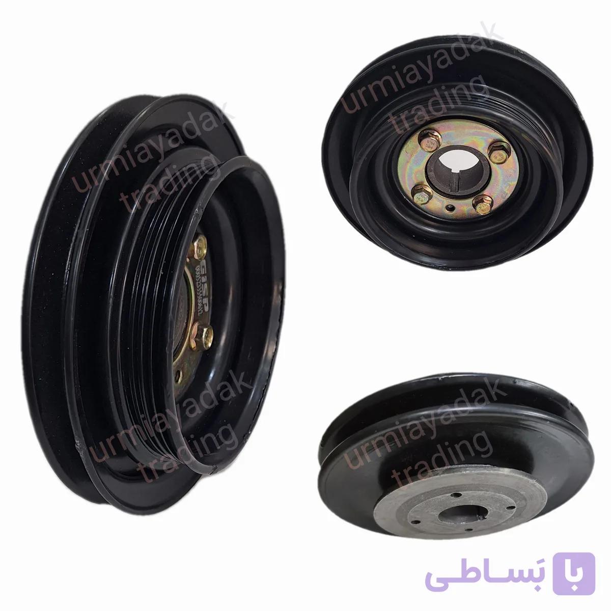 پولی سر میل لنگ کوچک پراید جی آی اس پی GISP — تصویر 1