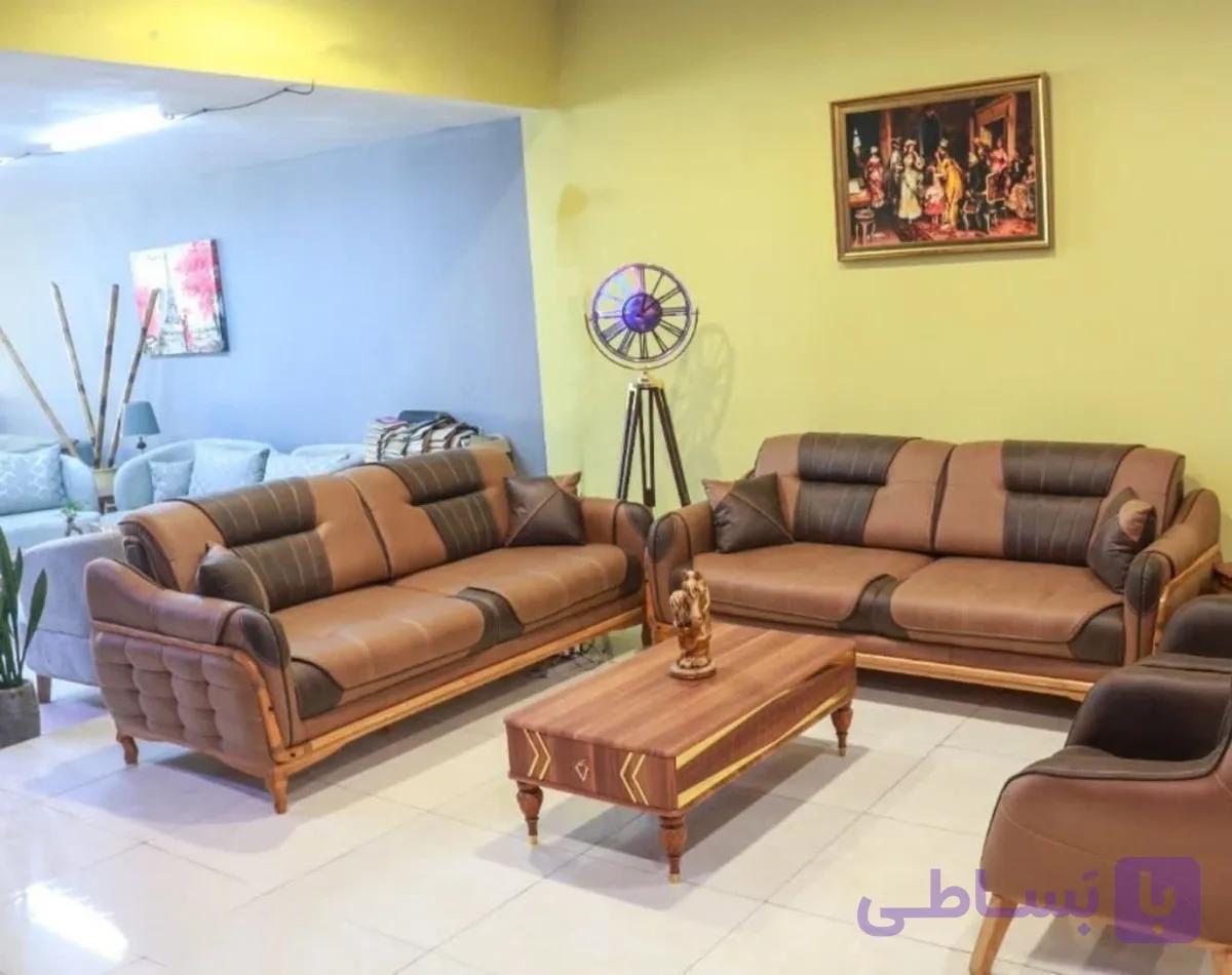 مبل راحتی تختشو ۸نفره کامفورت
