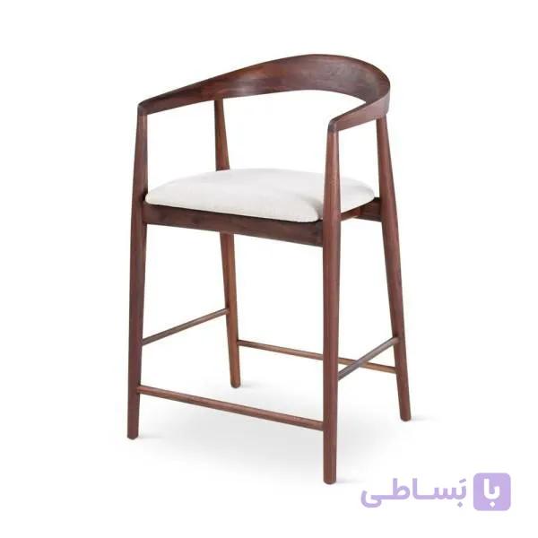 صندلی اپنی چوبی مدل مینیمال — تصویر 1