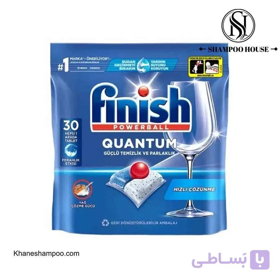 قرص ماشین ظرفشویی کوانتوم فینیش 30 عددی