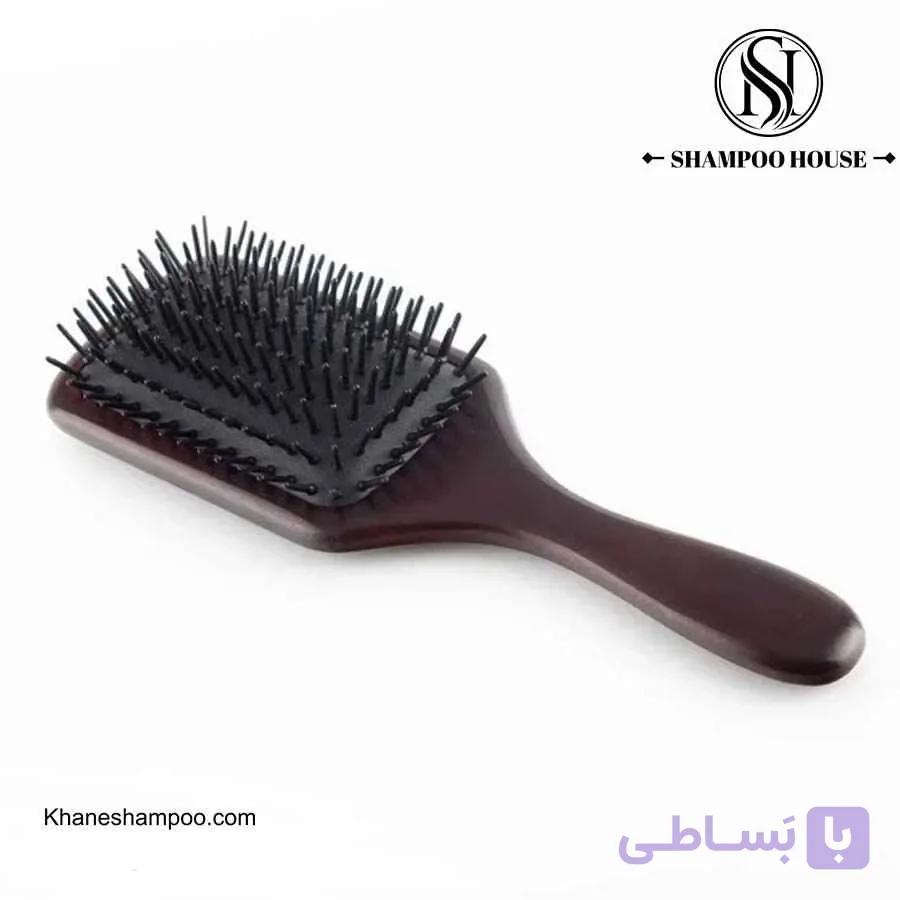 میچانو برس تخت چوبی مستطیل بامبو HB-02 — تصویر 1