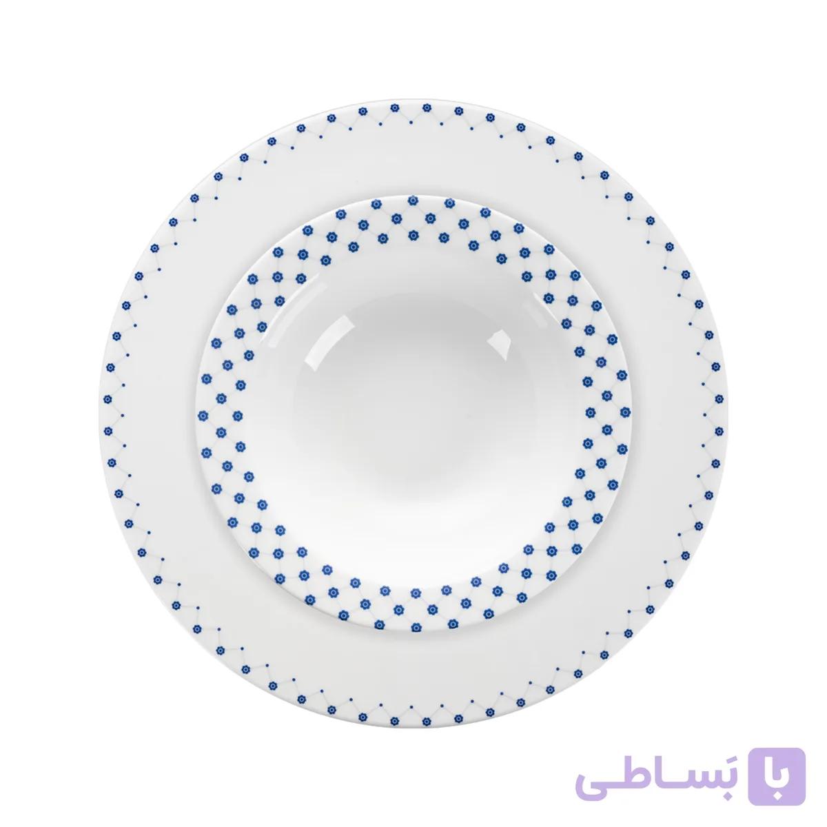 سرویس چینی زرین سری رادیانس مدل زرین – 28 پارچه غذاخوری — تصویر 1