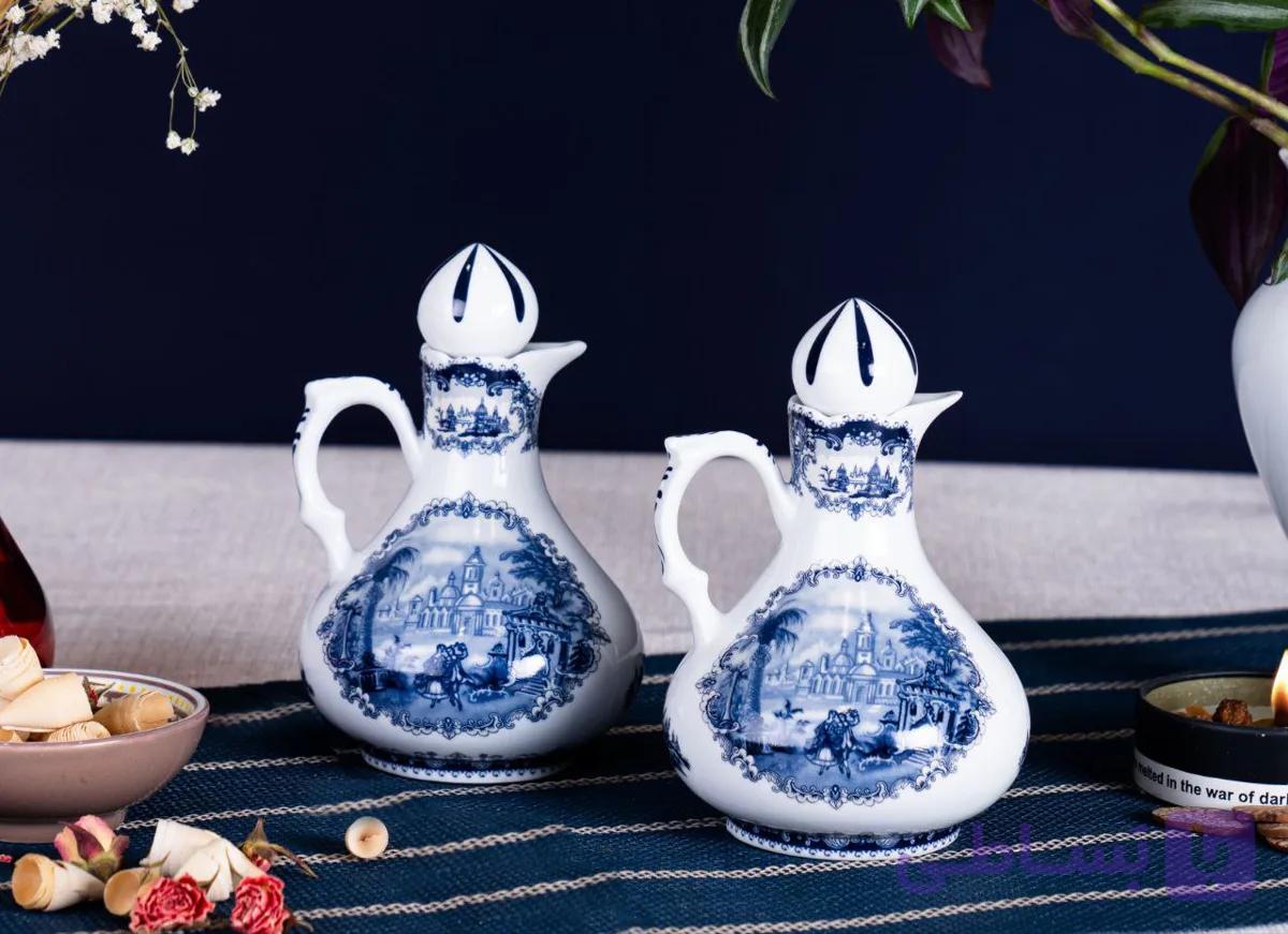 ست آبلیمو خوری دالبری آکسفورد آبی کد 002