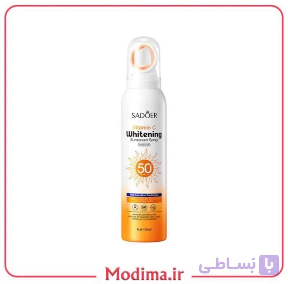 اسپری ضد آفتاب vitamin c سادور — تصویر 1