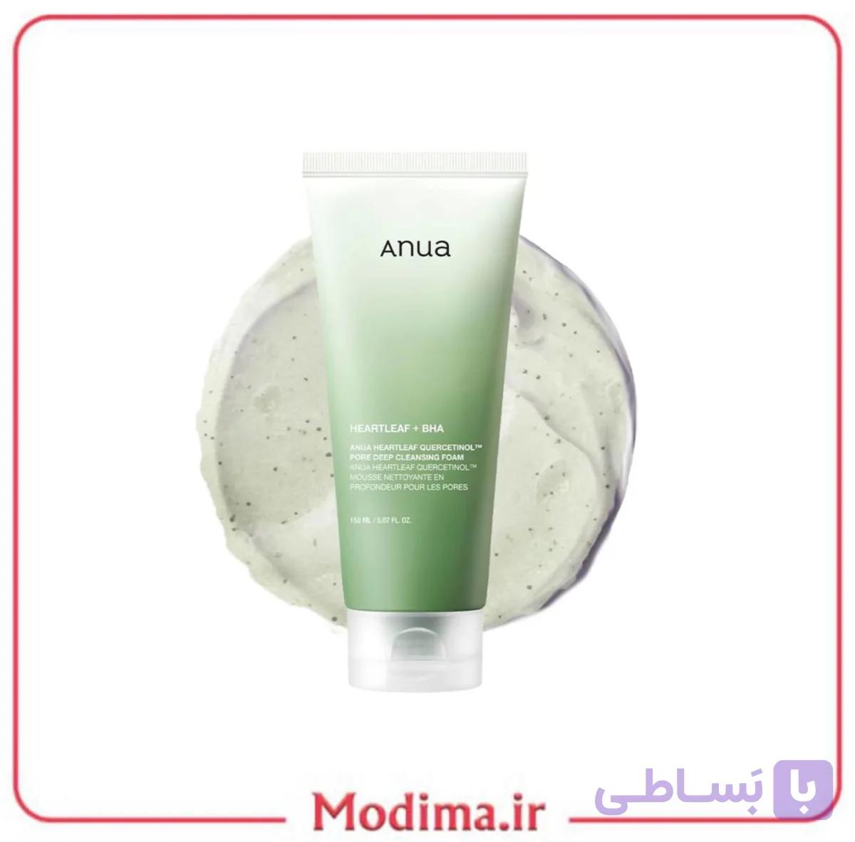 فوم شوینده پاکسازی عمقی منافذ انوا (Anua Pore Deep Cleansing Foam) حجم 150ml — تصویر 1