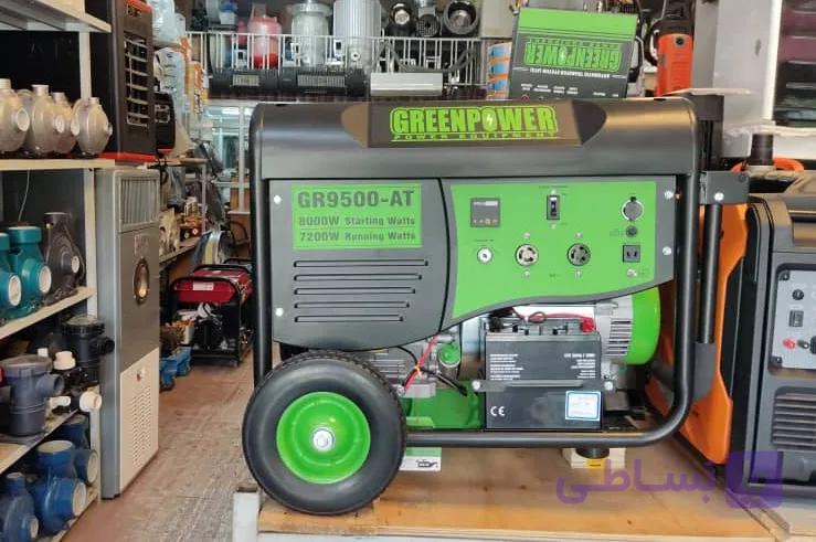موتور برق بنزینی GR9500AT 8KW تابلودار
