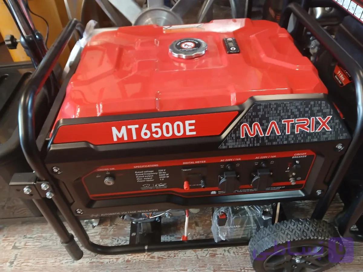 موتور برق ماتریکس مدل MT 6500 E قدرت 5 کیلووات