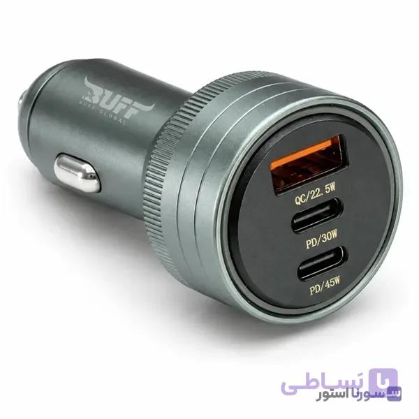 شارژر فندکی بوف مدل Turbo توان 95 وات با 18 ماه گارانتی — تصویر 1