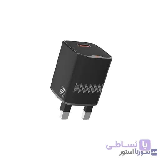 شارژر دیواری گرین لاین مدل Single Port 20W Max — تصویر 1