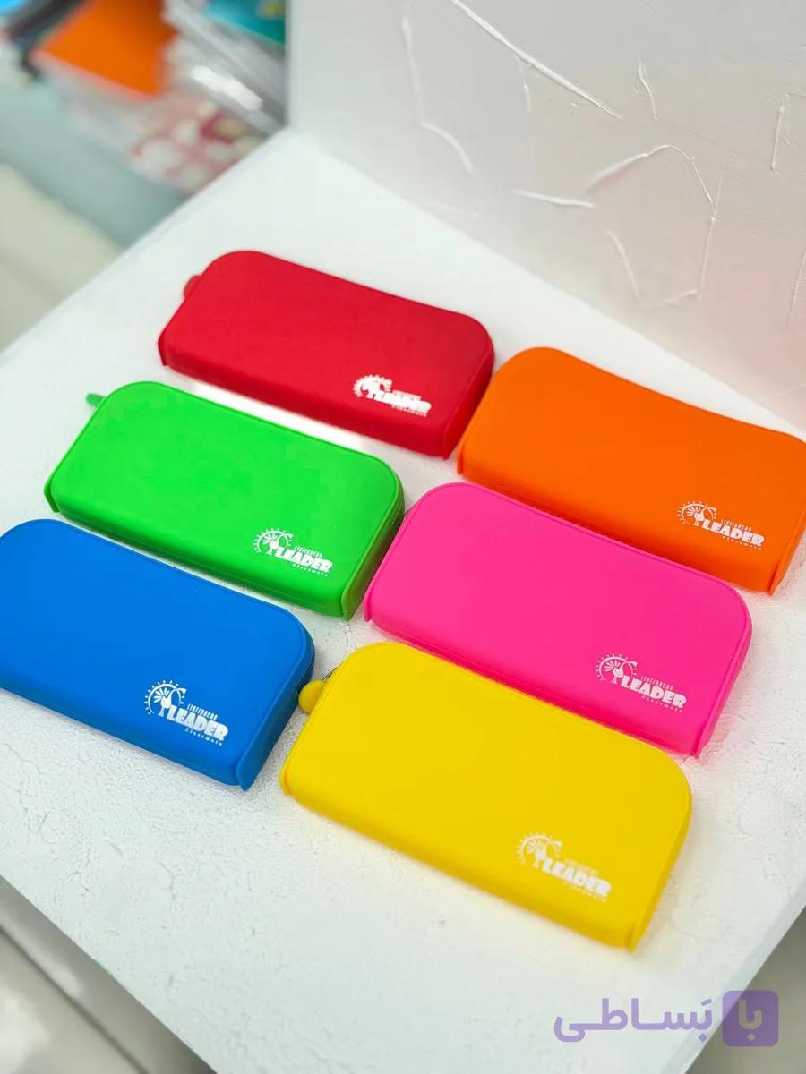 جامدادی پینترستی سیلیکونی مدل کتابی — تصویر 1