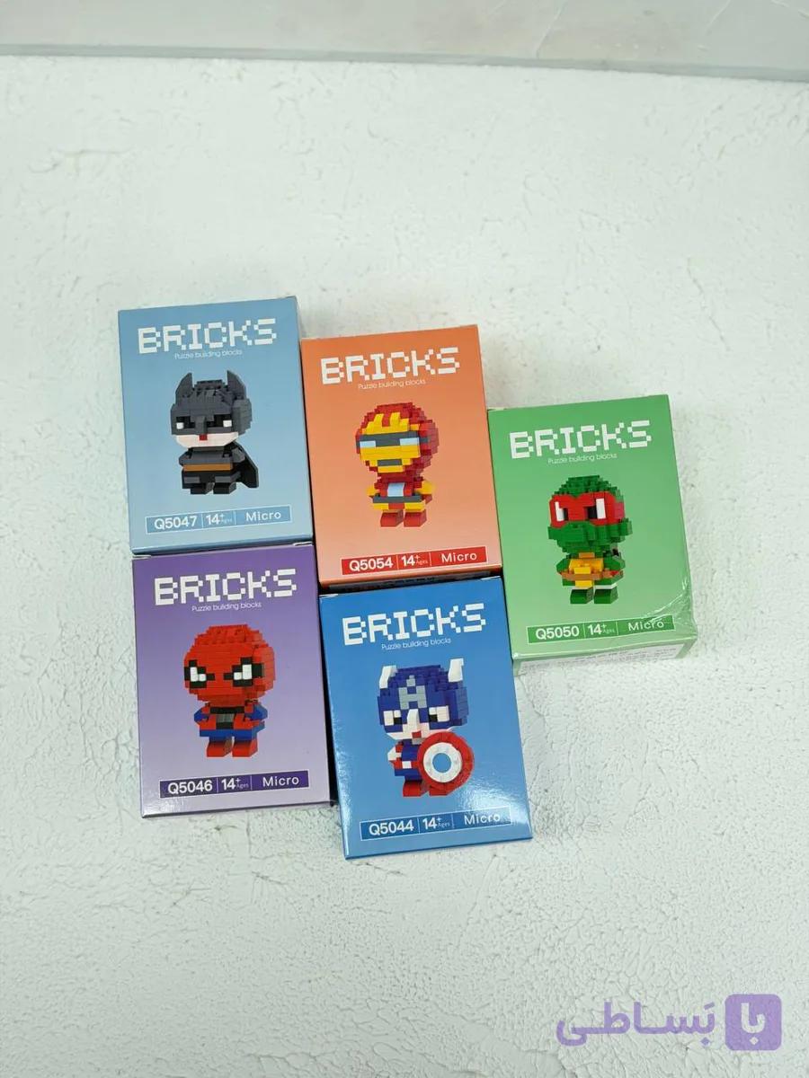 لگو فیگوری Bricks طرح قهرمانان