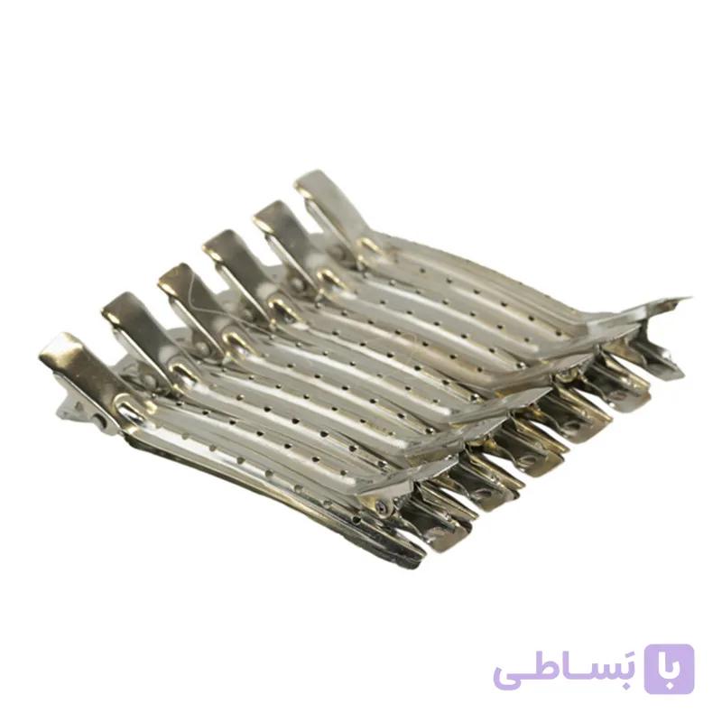 گیره مو فلزی Professional بسته 12 عددی