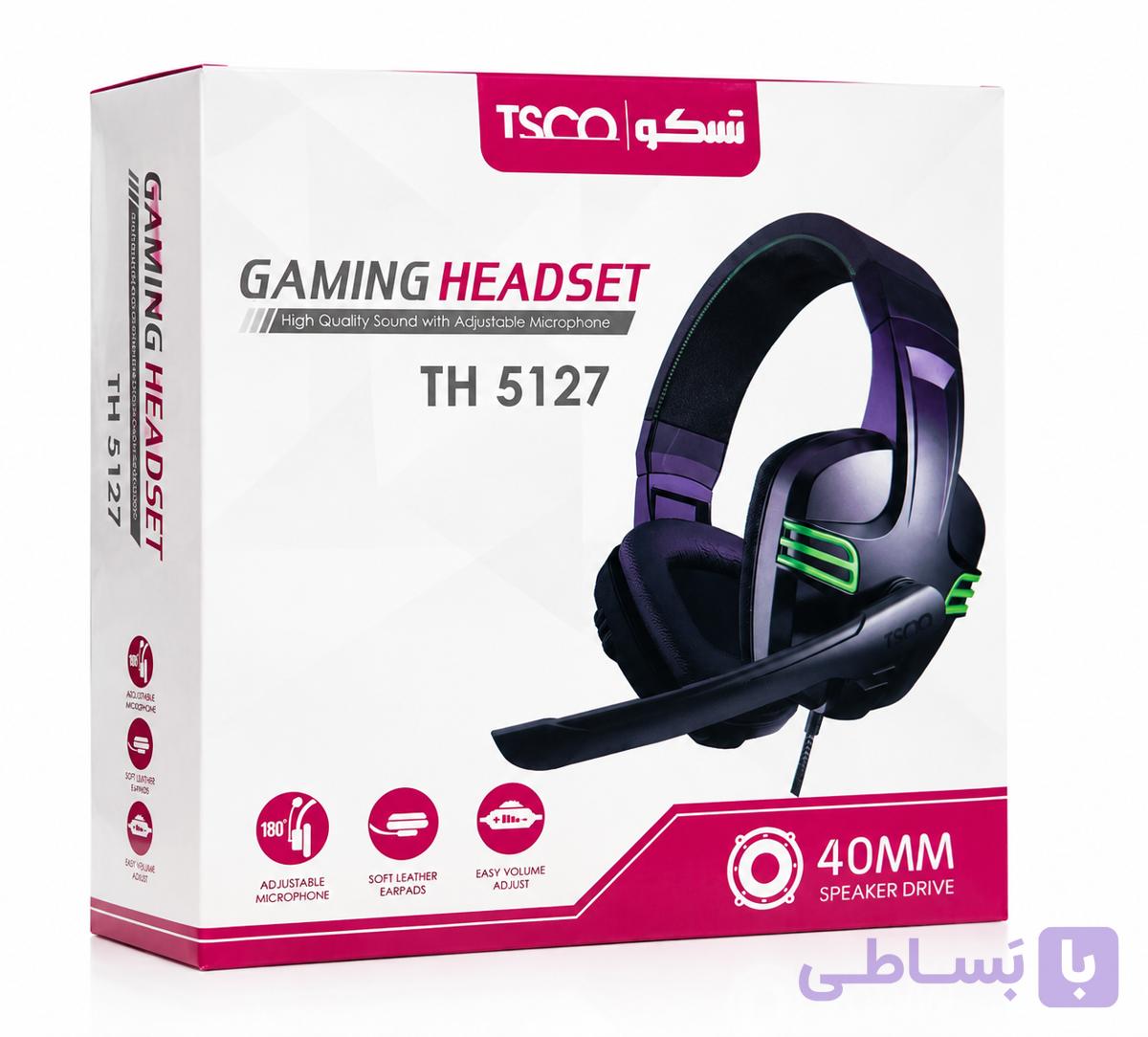 هدفون گیمینگ تسکو TH5127