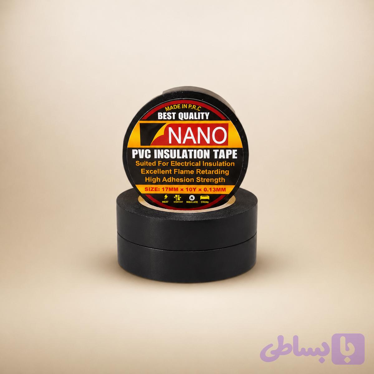 چسب برق حرفه‌ ای - PVC نسوز و عایق الکتریکی باکیفیت