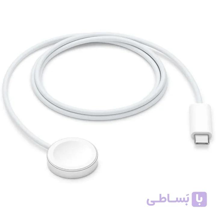 کابل شارژر مگنتی اپل واچ با پورت USB-C — تصویر 1