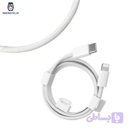 کابل لایتنینگ به USB-C آیفون 1 متری اورجینال. بدون جعبه
