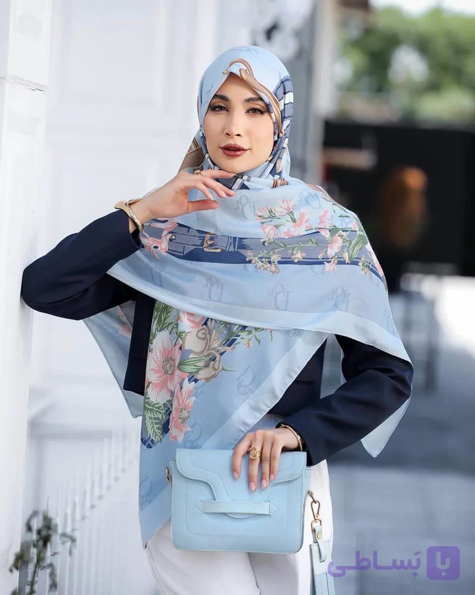 روسری نخی طرح آرت کد 12