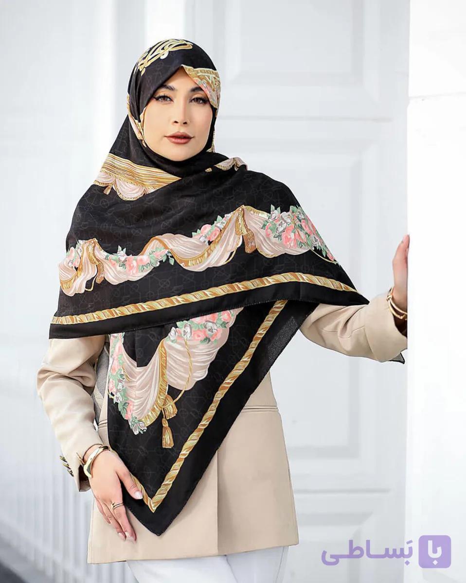 روسری نخی طرح آرت کد 9
