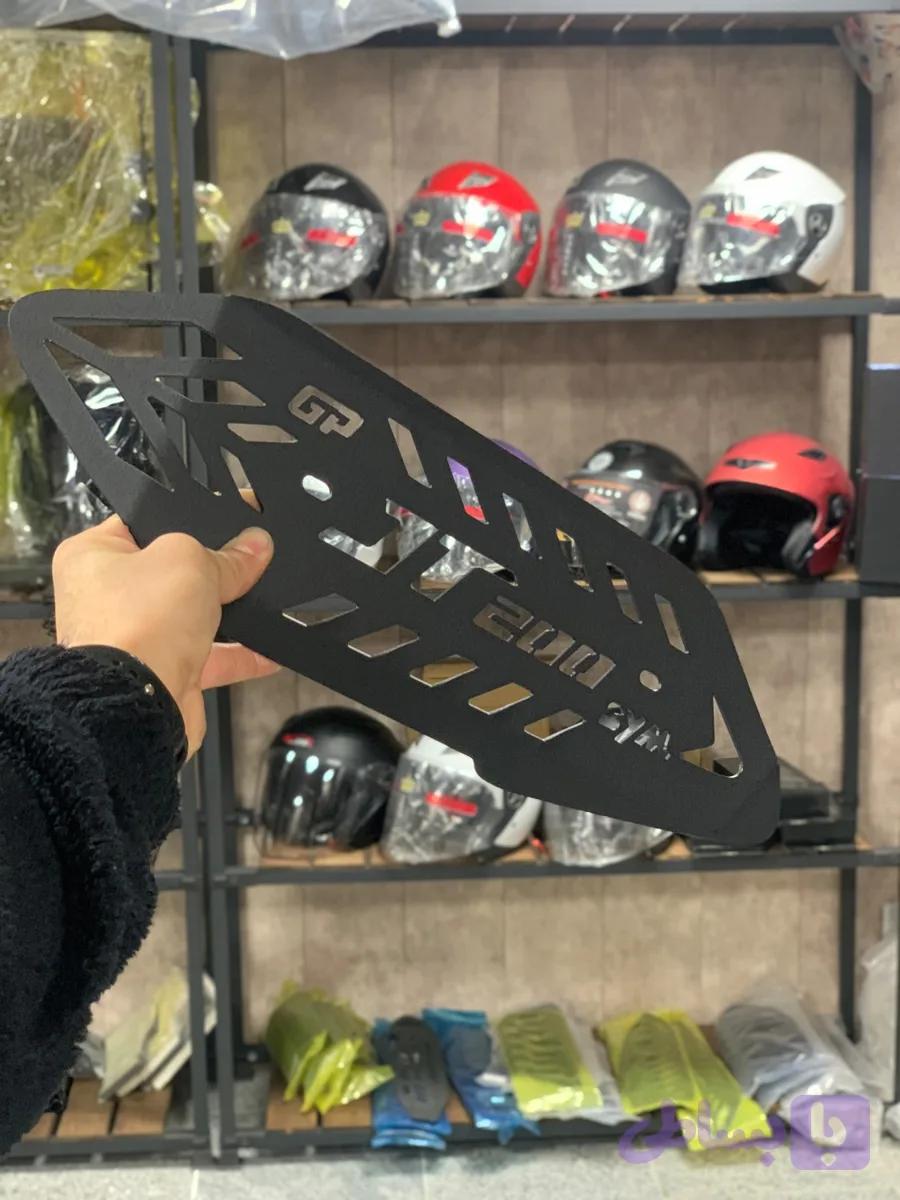 محافظ اگزوز فلزی موتور jt200
