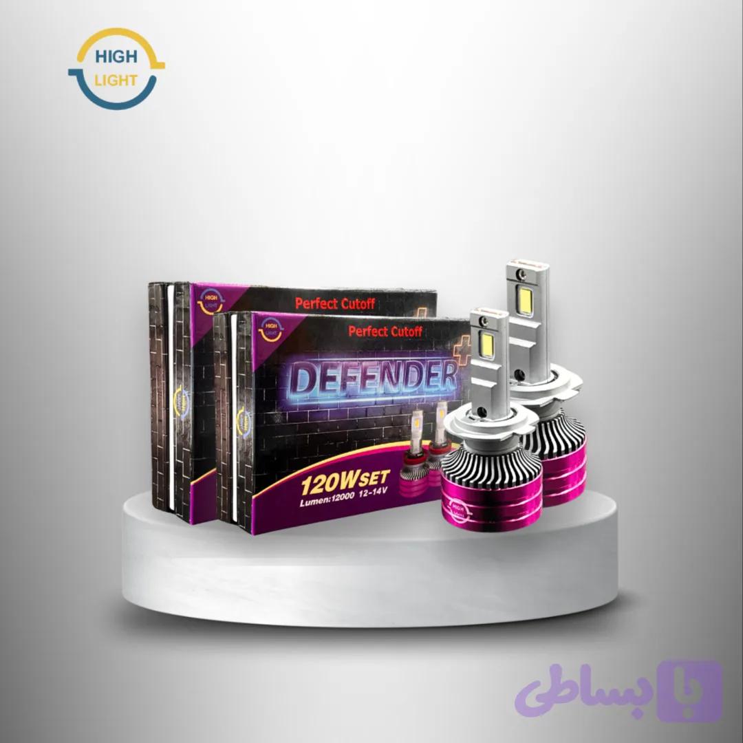 هدیلایت دیفندر+ پایه H1 سفید — تصویر 1