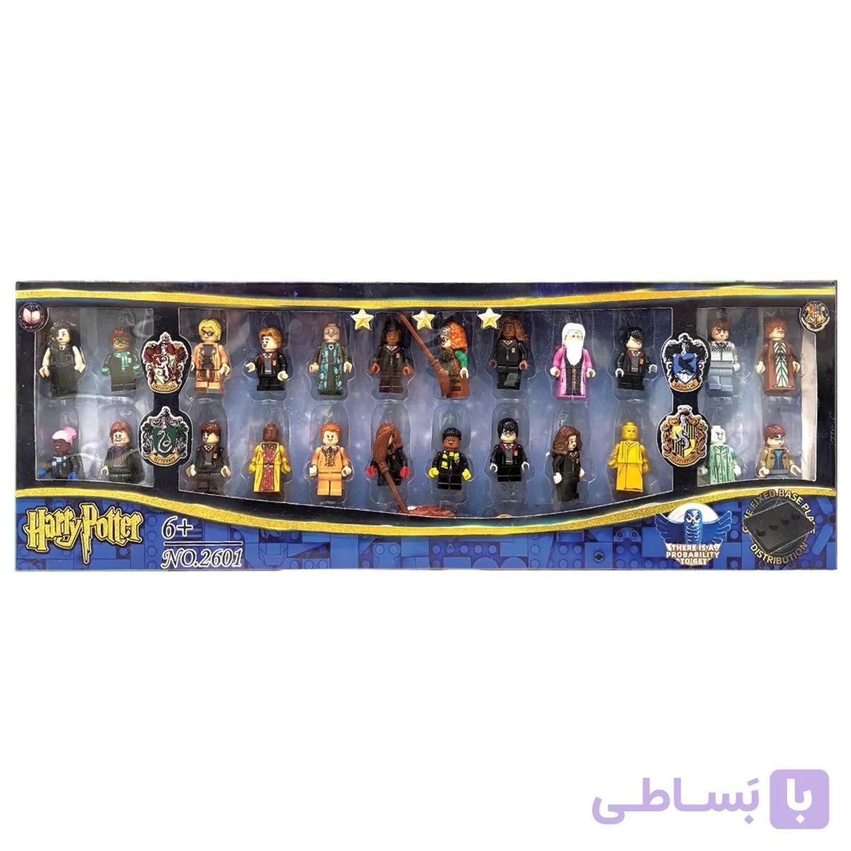 ساختنی مینی فیگور مدل هری پاتر Harry Potter بسته 24 عددی — تصویر 1