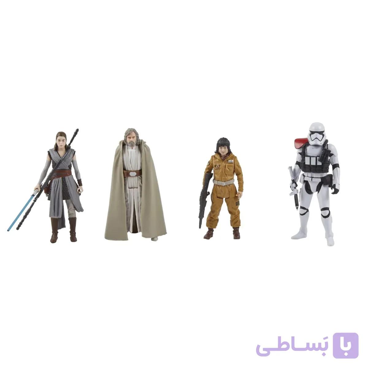 فیگور هازبرو مدل جنگ ستارگان بسته 4 عددی Hasbro Star Wars — تصویر 1
