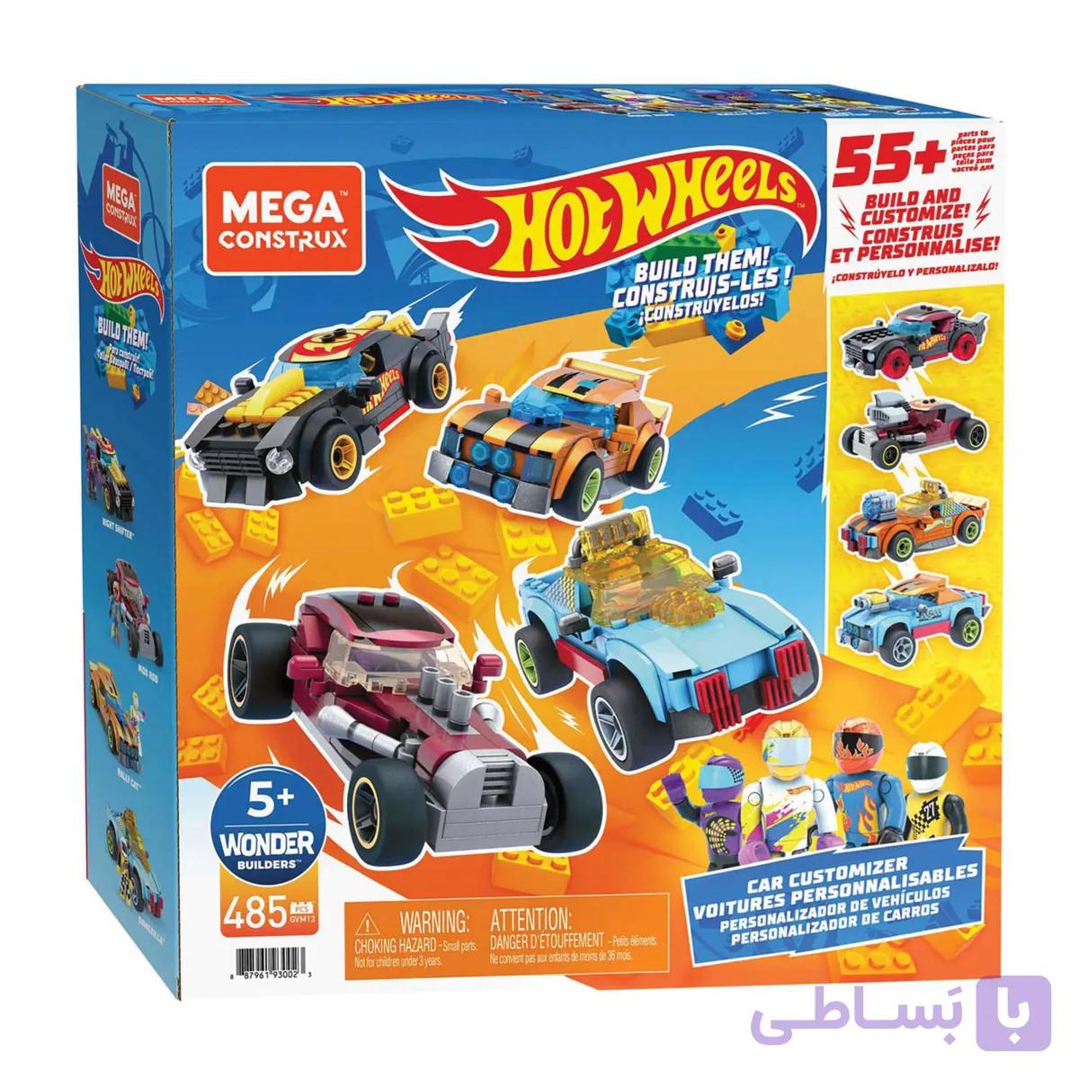 ماشین هات ویلز مدل ست ساختنی Hot Wheels — تصویر 1