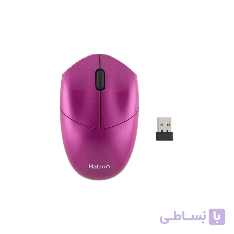 ماوس بی سیم هترون مدل HMW398SL سایلنت — تصویر 1