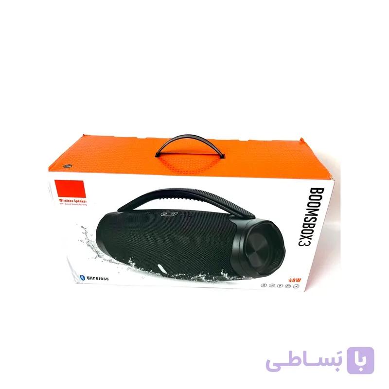 اسپیکر بلوتوثی قابل حمل مدل SBOX3 — تصویر 1