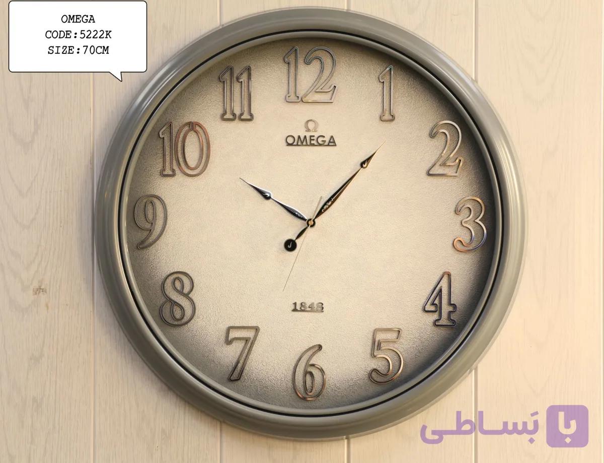 ساعت دیواری اومگا مدل لاتین کد 5222