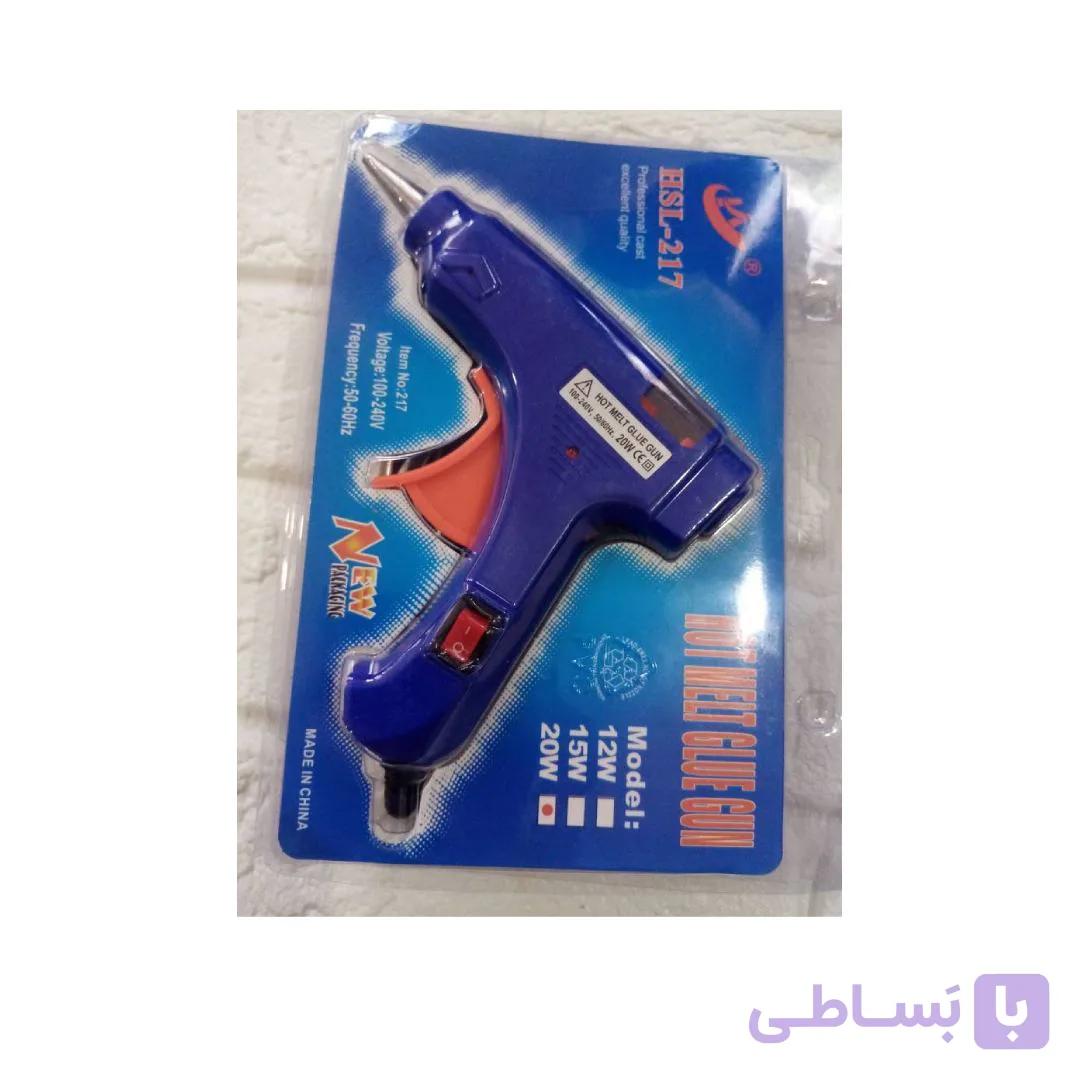 چسب حرارتی سایز کوچک شفاف (قطر ۷ میلی‌متر) – مناسب کاردستی و مصارف هنری — تصویر 1