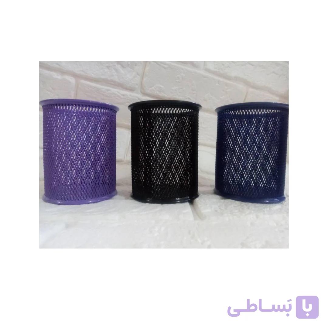 جاقلمی فلزی رومیزی – مدل کلاسیک مینیمال — تصویر 1