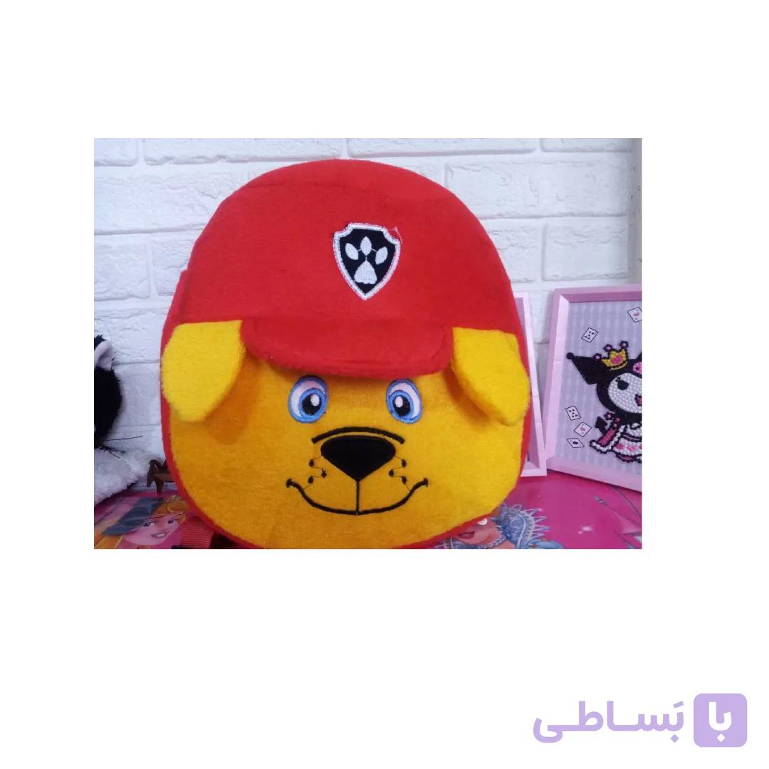 کوله پشتی پولیشی فانتزی (طرح‌های پرطرفدار کرومی و سگ‌های نگهبان)ارتفاع: 30 سانت — تصویر 1