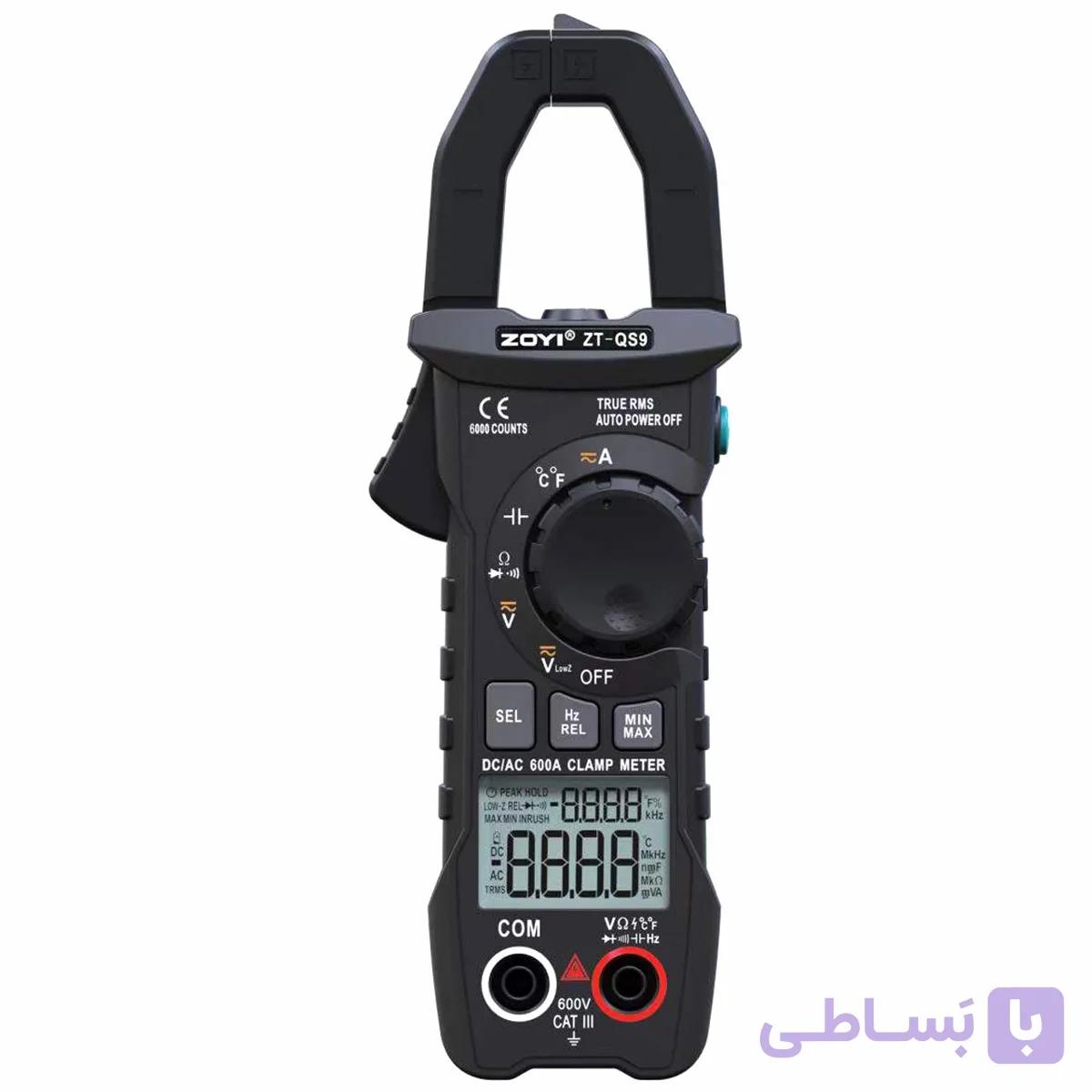 مولتی متر کلمپی زویی ZOYI مدل ZT-QS9 — تصویر 1