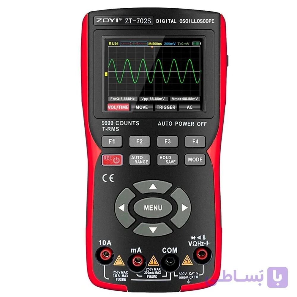 اسیلوسکوپ و مولتی متر زویی ZOYI مدل ZT-702S — تصویر 1