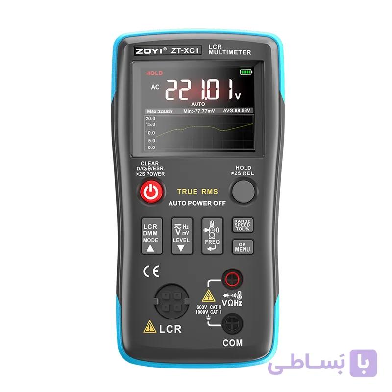 LCR متر و مولتی متر دیجیتال زویی ZOYI مدل ZT-XC1 — تصویر 1