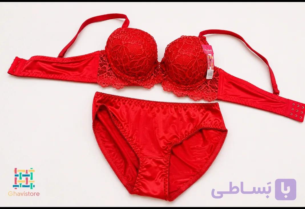 ست شورت و سوتین ابری و فنری کاپ A سایز ۷۵ تا ۹۰