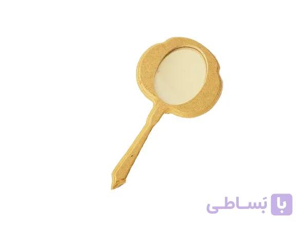 آیینه دستی چوبی فانتزی