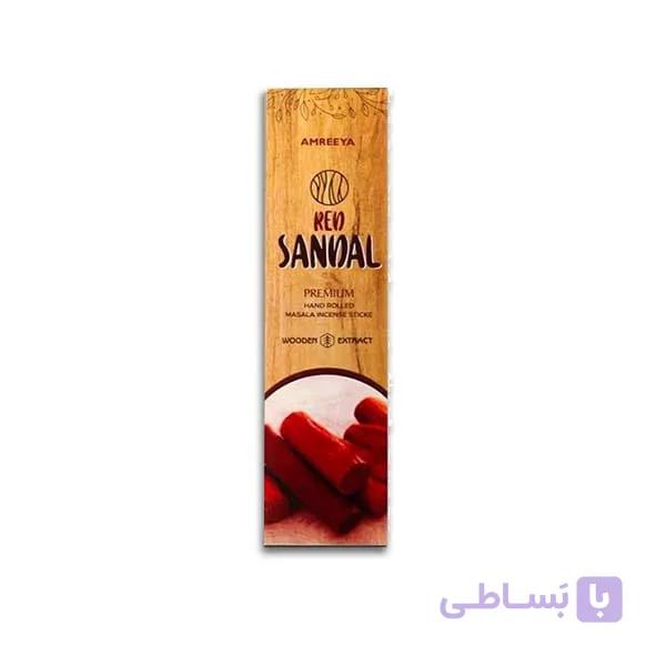 عود صندل سرخ red sandal (آمریا) دست ساز (یک شاخه)