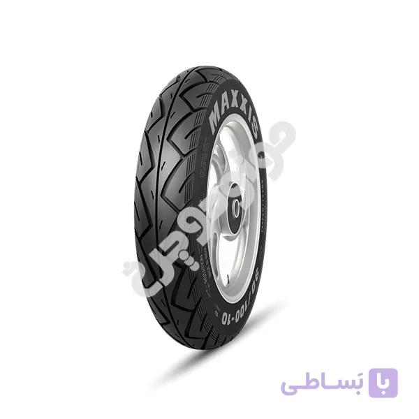 لاستیک موتورسیکلت مکسس هند سایز 12-90/90 — تصویر 1