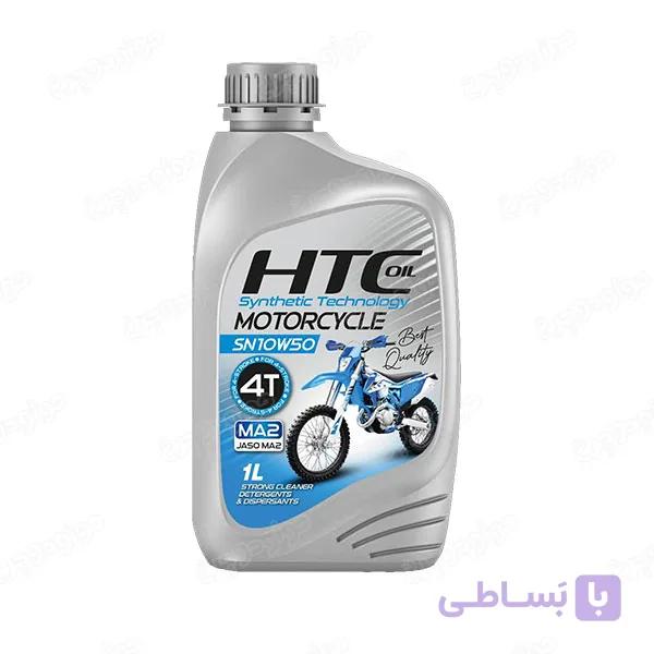 روغن موتور اچ تی سی HTC SN 10W-50 یک لیتری — تصویر 1
