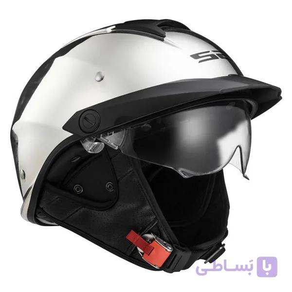 کلاه کاسکت ال اس تو مدل LS2 Rebellion کروم — تصویر 1