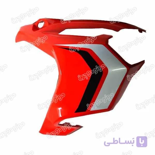 فلاپ بغل چراغ سمت راست هوندا ADV 150 اصلی قرمز برچسب سفید — تصویر 1