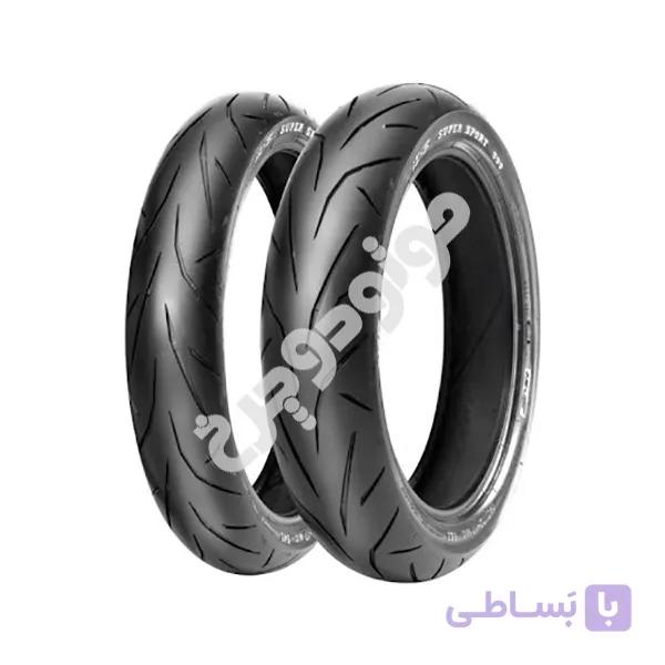 لاستیک جلو  یاماها ان مکس NMAX آی آر سی IRC — تصویر 1